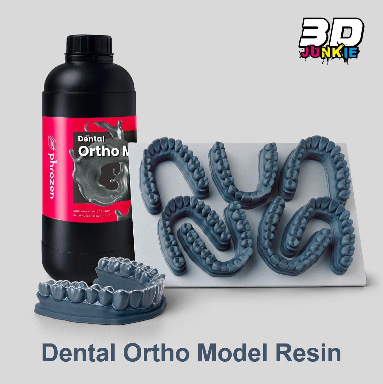 3D Junkie Phrozen 3D Printing Dental Ortho Model Resin