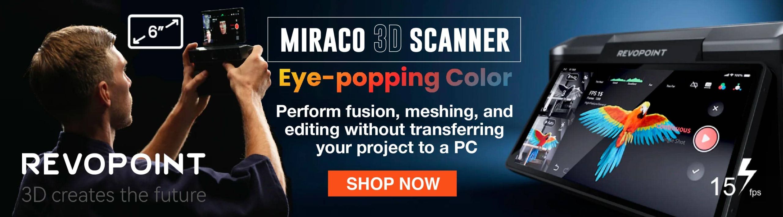 Miraco 3D Scanner 3D Junkie Revopoint