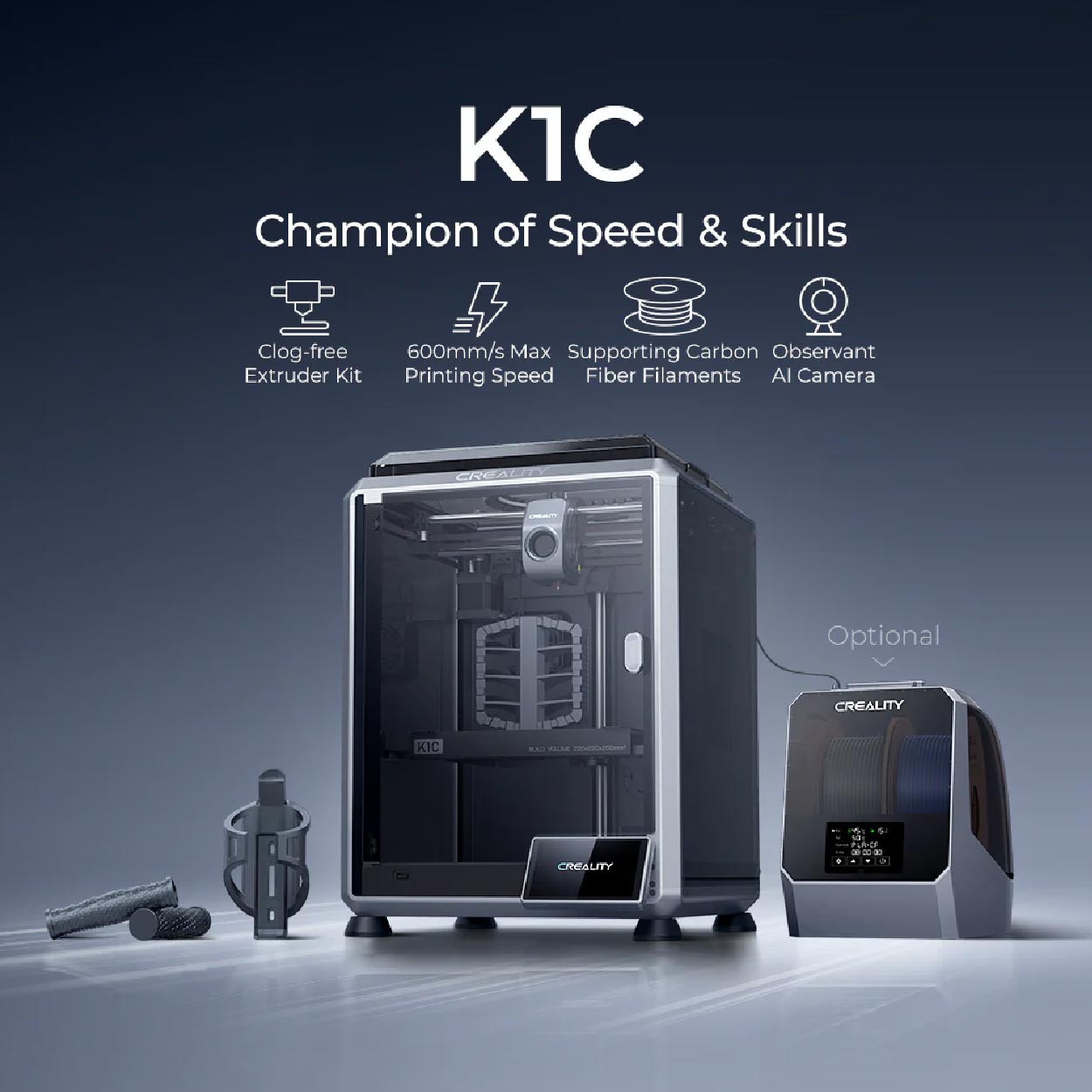 Creality K1C 3D Printer - Image 3