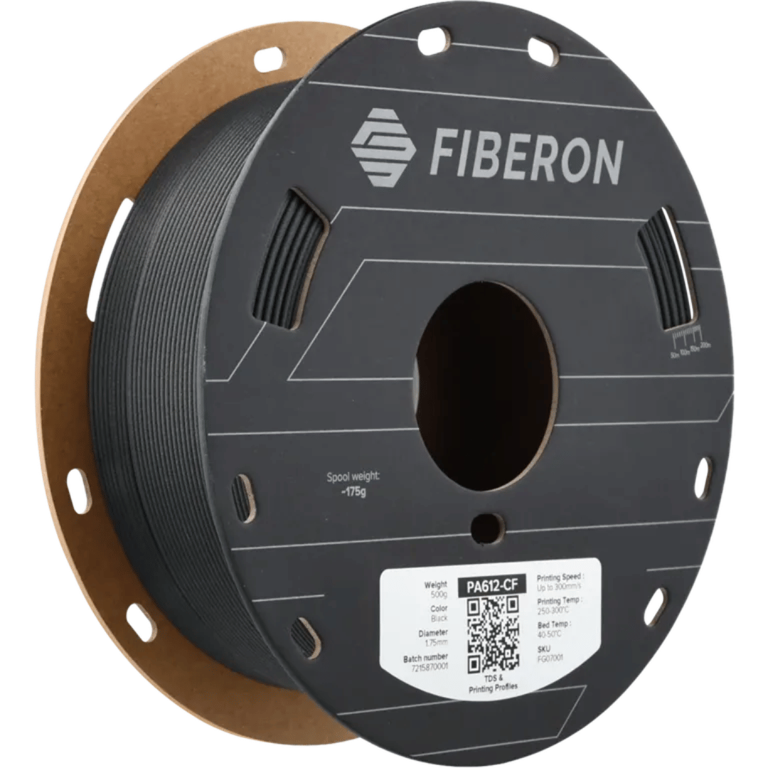 PolyMaker Fiberon PA612-CF15 (1.75mm, 0.5kg) Black